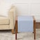 Solino Home Linen Sky Blue Table Runner 36 Inches Classic Hemstitch 100 Pure Linen Coffee Table Runner 14 x 36 Inch Ideal for Dresser Tables Holiday