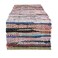 DII Handmade Chindi Tabletop Reversible and Machine Washable Table Runner 14x72 Multicolor