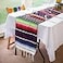 Xplanet Mexican Table Runner 14 x 84 inch Colorful Striped Mexican Serape Blanket Party Wedding Decorations Fringe Cotton Table Runner