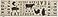 Primitives by Kathy 39418 Black and White Cotton Table Runner 56 x 15Inches Farmhouse