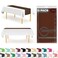 Grandipity Brown 12 Pack Premium Disposable Plastic Table Runner 14 x 108 Inch Table Runner for Dinner Parties Events by