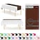 Grandipity Brown 12 Pack Premium Disposable Plastic Table Runner 14 x 108 Inch Table Runner for Dinner Parties Events by