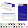Grandipity Blue 12 Pack Premium Disposable Plastic Table Runner 14 x 108 Inch Table Runner for Dinner Parties Events by