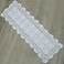 kilofly Handmade Crochet Lace Rectangular Table Runner 15 x 36 Inch White
