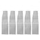 JYFLZQ Silver Sequin Table Runners 12x72 Pack of 5 Glitter Sequin Fabric Table Linens Sparkly Runners for Wedding Birthday Party Decor