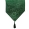 Elrene Home Fashions Poinsettia Elegance Jacquard Holiday Table Runner 13 x 70 Green