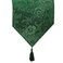 Elrene Home Fashions Poinsettia Elegance Jacquard Holiday Table Runner 13 x 70 Green