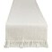 DII Variegated Tabletop Collection Table Runner3x72 OffWhite