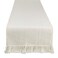 DII Variegated Tabletop Collection Table Runner3x72 OffWhite