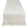 DII Variegated Tabletop Collection Table Runner3x72 OffWhite