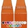 Hahuho 2PCS 12x72 Inch Sequin Table Runner Orange Glitter Table Runner for Party Wedding Bridal Baby Shower Event Decorations2PCS 12x72 Inch Orange