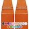 Hahuho 2PCS 12x72 Inch Sequin Table Runner Orange Glitter Table Runner for Party Wedding Bridal Baby Shower Event Decorations2PCS 12x72 Inch Orange