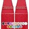 Hahuho 2PCS 12x72 Inch Sequin Table Runner Red Glitter Table Runner for Party Wedding Bridal Baby Shower Event Decorations2PCS 12x72 Inch Red