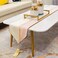 Avigers Ice Berry Powder Table Runner with Tassels 12 x 59 Inch Modern Luxury Geometric Table Runner for Coffee Table Dining Table Console Dresser Decorative Fabric Table Scarf for Home Decor