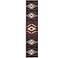 GLENLCWE Southwestern Native Aztec Print Long Table RunnerTribal Style Table Runners Mat Decor for Party Dinner Festival72 InchEasy to Clean