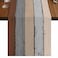 Vandarllin Farmhouse Table Runners Dresser Scarf 70 inches LongRustic Brown Grey Table Runner Barn Wood Striped Cotton Linens Burlap Thanksgiving Fall Holidays Table Decor For Kitchen Dining Room Coff