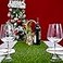 ZGR HOME&GARDEN Artificial Grass 14 x 48 inch Table Runner Perfect for Spring Fall Holidays Parties Catered Presentations Baby Showers Birthdays Candy Buffets Restaurant Decoration Dessert Tables Wedd