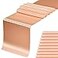 Gankar Satin Peach Table Runners 10 Pack for Wedding Parties 12 x 108 inches Long Ribbon Table Runners Birthday Banquet Hotel Restaurant Decorations Peach 10 Pieces