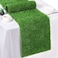 TURSTIN Artificial Grass Table Runners 14 x 72 Inch Green Grass Tabletop Synthetic Grass Carpet Rug Table Decorations for Spring Summer Wedding Birthday Party Decor