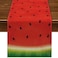 Nepnuser Watermelon Table Runner Summer Watermelon Party Decorations Sweet Girls First Birthday Party Supplies Kitchen Home Decor