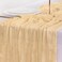 Socomi Champagne Table Runner Spring Easter Cheesecloth Table Runner 170 inch Cheese Cloth 14FT Boho Rustic Gauze for Wedding Party Baby Shower Decor