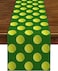 Nepnuser Tennis Ball Table Runner Sports Themed Event Birthday Party Decoration Home Dining Room Kitchen Table Decor 90 Inches Long