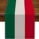 Nepnuser Italy Table Runner 108 Inches Long for Italian Themed Party Decoration Home Kitchen Dining Room Dinner Linen Table Decor