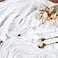 SAJOO White Cheesecloth Table Runner 10FT Boho Rustic Sheer Cheese Cloth Table Runners 120 Inch Gauze Table Decorations for Wedding Party Bridal Shower Birthday Home Decor