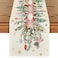 Artoid Mode Nutcracker Floral Holly Christmas Table Runner Seasonal Winter Kitchen Dining Table Decoration for Home Party Decor 13x72 Inch