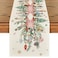 Artoid Mode Nutcracker Floral Holly Christmas Table Runner Seasonal Winter Kitchen Dining Table Decoration for Home Party Decor 13x72 Inch