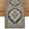 Artoid Mode Boho Bohemia Style Black Table Runner Country Rustic Farmhouse Magical Fall Kitchen Dining Table Decoration for Home Party Decor 13x72 Inch