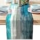 AILUER Teal Grey Table Runners Modern Art Farmhouse Linen Table Runners Dresser Scarves Retro Rustic Style for Party Kitchen Dining Table Coffee Holiday Party Decor 13x 90 Teal Grey