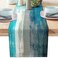 AILUER Teal Grey Table Runners Modern Art Farmhouse Linen Table Runners Dresser Scarves Retro Rustic Style for Party Kitchen Dining Table Coffee Holiday Party Decor 13x 90 Teal Grey