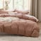 Bedsure Mocha Mousse Duvet Cover King Size 3 Pieces Prewashed CottonLike Polyester Extra Soft Bedding Set Includes 1 Duvet Cover 104x90 Inches with Zipper Closure 2 Pillow Shams No Comforter