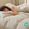 PHF Waffle Weave Duvet Cover Set Queen Size No Snagging Ultra Soft Luxury Textured Breathable Comforter Cover for All Season 3pcs Durable Bedding Duvet Set with 2 Pillow Shams 90x90 Linen