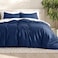 Bare Home Bedding Duvet Cover Extra Long Size Premium 1800 Super Soft Lightweight Cooling Duvet Cover Soft Breathable Bedding TwinTwin XL Dark Blue