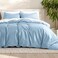 Bare Home Bedding Duvet Cover Extra Long Size Premium 1800 Super Soft Lightweight Cooling Duvet Cover Soft Breathable Bedding TwinTwin XL Light Blue