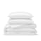 Linenwalas Duvet Cover Set King Size Viscose Derived from Bamboo Soft Breathable Light Weight Cooling Comforter Cover with Zipper Closure and Corner Ties King White