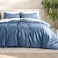 Bare Home Bedding Duvet Cover Extra Long Size Premium 1800 Super Soft Lightweight Cooling Duvet Cover Soft Breathable Bedding TwinTwin XL Coronet Blue
