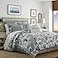 Tommy Bahama King Duvet Cover Set Soft Cotton Bedding with Button Closure Lightweight 3 Piece Bed Set with Matching Pillowcases Raw Coast Blue