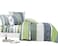 Swanson Beddings Serene 5Piece 100 Cotton Bedding Set Duvet Cover Two Pillowcases and Two Pillow Shams Queen
