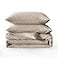 BFS HOME Linen Duvet Cover California King Soft Breathable Cotton Linen Blend 3Pieces Bedding Set with 2 Pillowcases Stonewashed Texture Khaki AllSeason Comfort