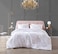 Betsey Johnson King Duvet Cover Set Reversible Cotton Bedding with Matching Shams Chic Bedding Set Rambling Rose White King