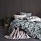 Cupocupa King Duvet Cover Set 3 Piece Boho Floral Bedding Ultra Soft Microfiber Vintage Garden Leaf Print Includes 1 Duvet Cover 104x90 and 2 Pillow Shams Breathable Fade Resistant