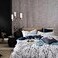 Cupocupa Duvet Cover Set King Microfiber White Paisley Pattern Boho Floral 3 Pcs