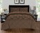 Elegant Comfort Luxury SuperSoft Coziest 1500 Thread Count Egyptian Quality 2Piece Pintuck Design Duvet Cover Set Insert Comforter Protector WrinkleFree TwinTwin XL Chocolate Brown