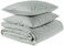 Amazon Aware 100 Organic Cotton 300 Thread Count Duvet Cover Set Sage Green FullQueen