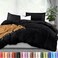 Utopia Bedding Duvet Cover Full Size 3 Piece with Zipper Closure 1 Comforter Cover 80X90 Inches 2 Pillow Shams 20X26 Inches Black Comforter Not Included
