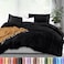 Utopia Bedding Duvet Cover Full Size 3 Piece with Zipper Closure 1 Comforter Cover 80X90 Inches 2 Pillow Shams 20X26 Inches Black Comforter Not Included