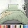 Utopia Bedding Duvet Cover Twin Size 2 Piece with Zipper Closure 1 Comforter Cover 68X90 Inches 1 Pillow Sham 20X26 Inches Sage Comforter Not Included